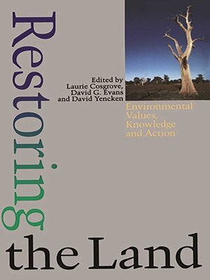 cover image of Restoring the Land